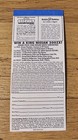Chicago Bulls 1994 Playoffs Ticket Stub Unused Full Ticket Nba Home Game J 