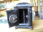 Antique Safe Combination Lock Metal Tin Still Bank
