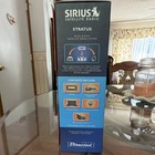 Sirius Stratus Plug   Play Portable Satellite Radio With Vehicle Kit  Blue black