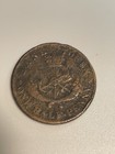1854 Bank Of Upper Canada Half Penny