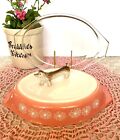 Pyrex Pink Daisy Divided Dish  1 5 Qt With 945 Undivided Lid