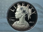2017-p Proof Braided American Liberty 225th Anniversary - Lavender Toning        