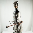 Dr  Doctor Steel 1 To 2 Wine Bottles Vintage Holder Caddy