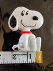 Snoopy Solid Perfume Compartment Pin With Holder Vintage 1985  empty No Perfume