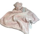 Gracie   Milo Pink Baby Bear Lovey Infant Plush Security Blanket Cuddle Toy Nwt