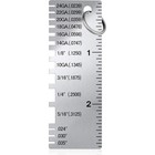 1pc Stainless Steel Wire Gauge Metal Thickness Inspection Measuring Tool