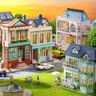 Diy Miniature Wooden Dollhouse Furniture Kit mini Handmade Doll House