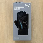 Puma Ultra Ultimate Hybrid Goalkeeper Gloves Size 10 Black  Aqua  150 New W  Box