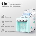 6 In 1 Hydro Dermabrasion Machine For Facial Care Spa   3x400ml Peel Solution Us