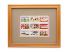 Vintage Disney Gallery Wall Set - 5 Framed International Stamp Sheets - 1980s 90