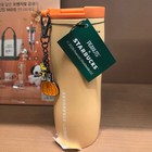 Starbucks Korea X Peanuts 2026 Ss Pumpkin Peanuts Flowline Tumbler 473ml