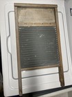 Vintage National Washboard Co  Rare No 725 Top Notch Chicago Saginaw Memphis Usa