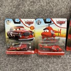    disney Pixar Cars Die-cast Metal Toy Lot Of 7 Complete Set 1 55 Scale Jimbo New