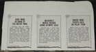 Jesse Owens Rod Milburn Duke Kahanamoku 1983 Hostess 3 Card Uncut Panel Sheet