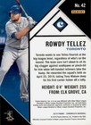 Rowdy Tellez 2019 Panini Chronicles Rookie  42 Toronto Blue Jays Baseball Rc