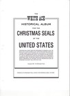 White Ace U s  National Christmas Seal Stamp Album 1907-2022