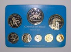 1975 Franklin Mint Coinage Of Belize Proof Set Not Silver