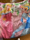 Disney Princess Blanket Sleeping Bag 90s Vtg Pink Girl Kids Y2k Cinderella Belle