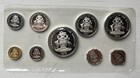 1975 Commonwealth Of The Bahamas Proof Set Franklin Vintage Set Large Silver 