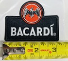 Bacardi Rum Vintage Bat Embroidered Patch     