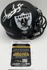 Howie Long Signed Autographed Los Angeles Raiders Mini Helmet Jsa Coa 