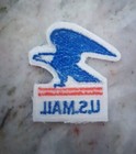 Lot Of 50 Vintage Us Mail Eagle Post Office Eagle 2  Patches  Iron On Unused 