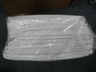 1 King Size White Hotel Flat Sheet Series T200 Percale Hotel 108x110 Cotton Rich