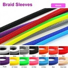 Pet Expandable Insulated Braided Sleeving Wire Cable Sleeve Protect All Size Lot