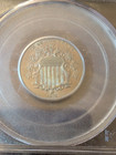 1872 Shield Nickel   Pcgs Graded Ms63 
