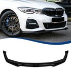 G20 M340i Front Lip Compatible With  2019-2022  3 2019-2022 G20 Gloss Black