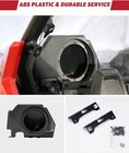 Rear Speaker Pods Enclosures With Metal Mount Brackets For Polaris Rzr Pro Xp Xp