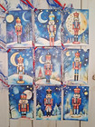 9 Nutcracker handmade gift Tags scrapbooks junk Journals crafts