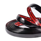 18ft Automotive Trim Molding 1  25mm  Glossy Car Side Moldings Uv 18feet Black