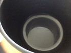 Pampered Chef Micro Cooker Microwave Steamer 2qt Black Clear Lid Nice 