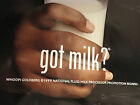 Vintage 1999 Whoppi Goldberg Got Milk  Large 30 X 23   Large Subway Poster