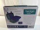 Bentgo Kids Durable Leak-proof Children s Lunch Box Blue Shark 5-compartment New