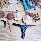 Vintage 60 s Marx Johnny West Figures And Accessories Mixed Lot Lone Ranger