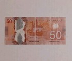 Multiple Printed Serial Number  50 Canadian Bill Circulated Error Double Print