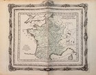 18thc French Royal Historical Maps   2   Louis Xiv 1715   Philippe I Engravings