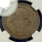 Hard Times Token 1837 Henry Anderson Mammoth Boot New York Ny Ngc Au58 Bn Ht-219