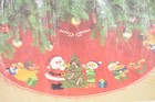 Bucilla Jeweled Felt  christmas At Santa s  Elves Tree Skirt Kit No  82093 Read