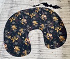 Midnight Goth Nursing Pillow Cover Black Gothic Spooky Baby