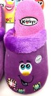 Kooky Klicker Kids Purple House Plush Slippers Bath Shoe  franklin  Krew 18 Gift