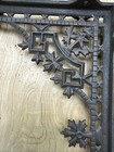 Architectural Salvage 2 Ornate Cast Iron Shelf Brackets-bronze Finish-10 