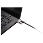 Kensington Microsaver 2 0 Keyed Laptop Lock Black Silver Carbon Steel K65020ww