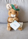 Vintage Eden Beatrix Potter Benjamin Bunny Plush Soft Toy Storybook Attached 10 