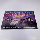 Vintage 1984 Rca    the Guide    Book Of Vhs Video Cassettes 1984 Update Flyer