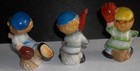 Vintage Occupied Japan Baseball Figures  Set Of 3