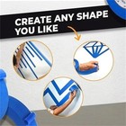 3 Rolls Blue Painter   s Tape 2 Inch X 60 Yards 5 5 Mil Masking Tape Clean Removal