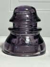 Vintage Whitall Tatum Co  No 1 Purple Glass Insulator Mold   15 Made In Usa